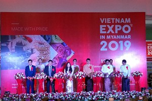 CADIVI THAM DỰ TRIỂN LÃM HÀNG VIỆT NAM TẠI MYANMAR 2019