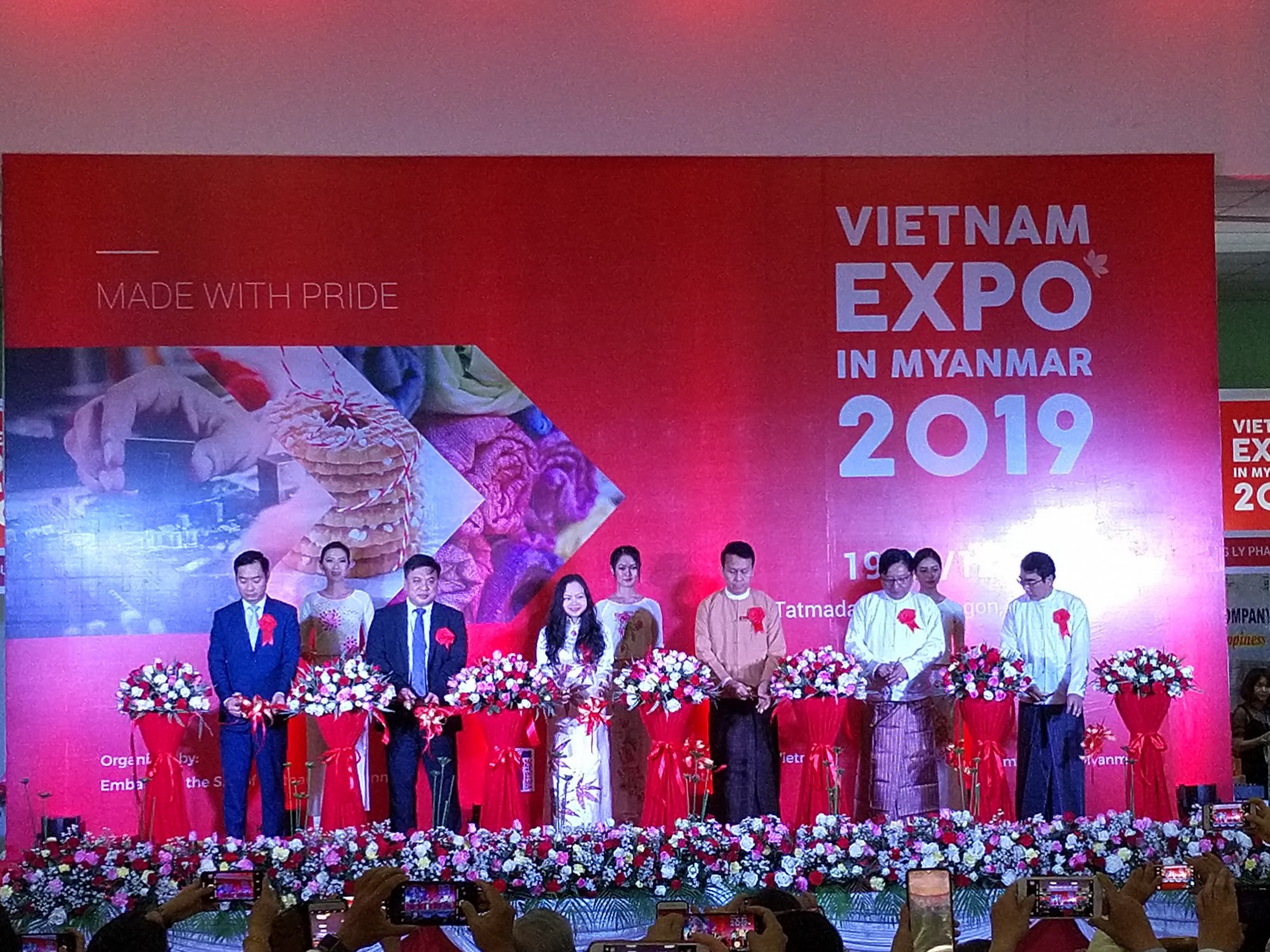CADIVI THAM DỰ TRIỂN LÃM HÀNG VIỆT NAM TẠI MYANMAR 2019