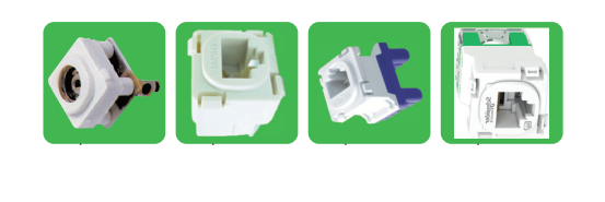Bộ Ổ Cắm Mạng, TV, Điện Thoại