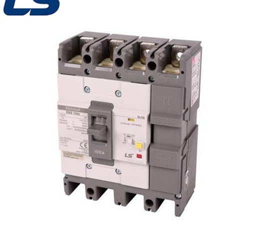 Cầu dao điện ELCB 4 cực loại khối chống rò điện