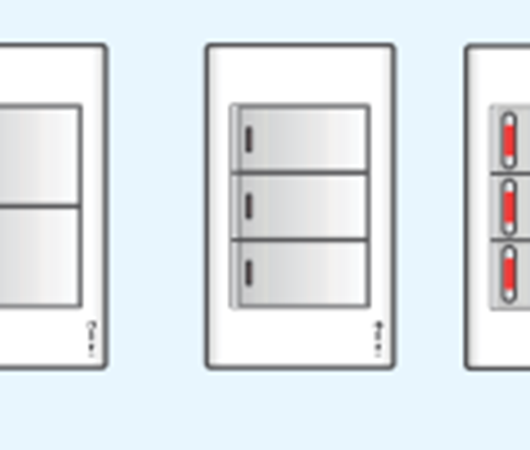 Công Tắc Phím Lớn Series S18 MEGA