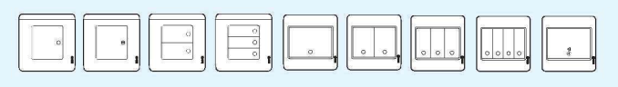 Công Tắc Phím Lớn Series S66SD & S66D MEGA