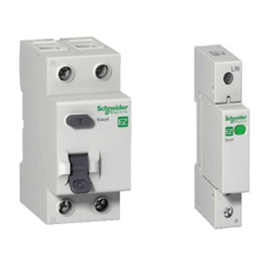 EASY9 RCCB, RCBO, SPD