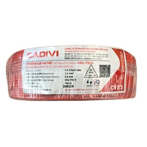 Dây điện lực hạ thế CV -0.6/1kV