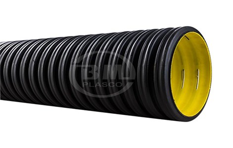 HDPE Gân Thành Đôi Có Xẻ Rãnh - Kiểu TP