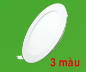Led Panel Tròn Âm 3 Màu