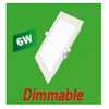 Led Panel Vuông Âm Dimmable
