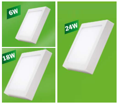 Led Panel Vuông Nổi