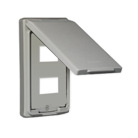 Mặt 2 thiết bị - Có nắp che mưa WEG7902