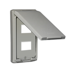 Mặt 2 thiết bị - Có nắp che mưa WEG7902