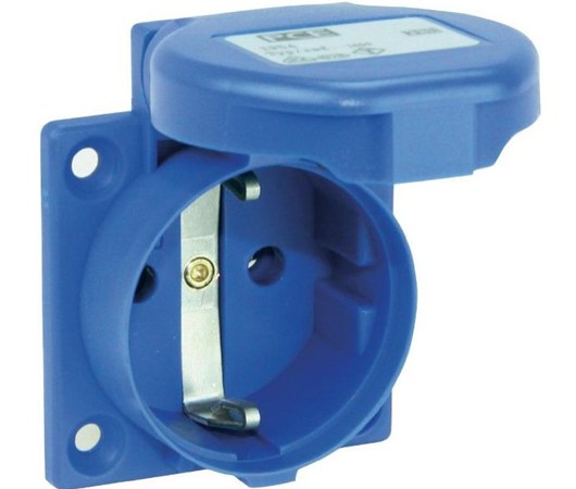 Ổ cắm âm có nắp không kín nước F1050-0B