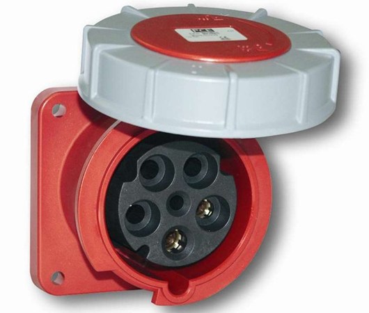 Ổ cắm gắn âm loại kín nước dạng nghiêng F433-6/ F433-6FC/ F434-6FC/ F435-6FC