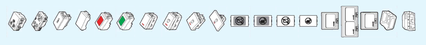 Ổ Cắm Sàn & Phụ Kiện Cho Series S18CC - S18CCS