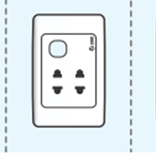 Ổ Cắm Series S9 Mỏng